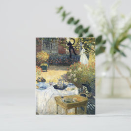 Das Mittagessen Claude Monet RSVP Karte