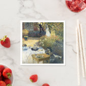 Das Mittagessen Claude Monet Serviette (Beispiel)