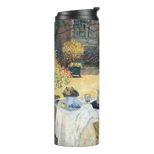Das Mittagessen Claude Monet Thermosbecher (Nach links gedreht)