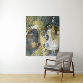 Das Mittagessen Claude Monet Wandteppich (Beispiel)