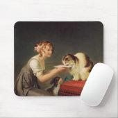 Das Mittagessen der Katze Mousepad (Mit Mouse)