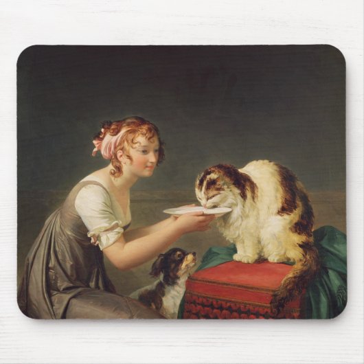 Das Mittagessen der Katze Mousepad (Vorne)