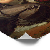 Das Mittagessen der Katze Poster (Ecke)