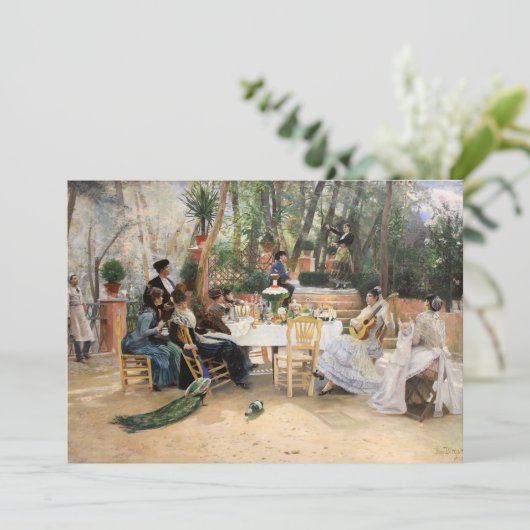 Das Mittagessen der skandinavischen Künstler | Hug (Stehend Vorderseite)