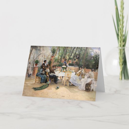 Das Mittagessen der skandinavischen Künstler | Hug Karte (Vorderseite)