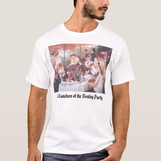 Das Mittagessen des Bootfahrt-Party, das T-Shirt (Vorderseite)