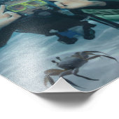 Das Mittagessen Fotodruck (Ecke)