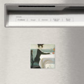 Das Mittagessen Magnet (In Situ (Geschirrspüler))