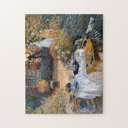 Das Mittagessen von Claude Monet Puzzle (Vertikal)