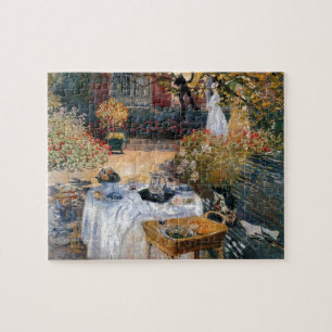 Das Mittagessen von Claude Monet Puzzle