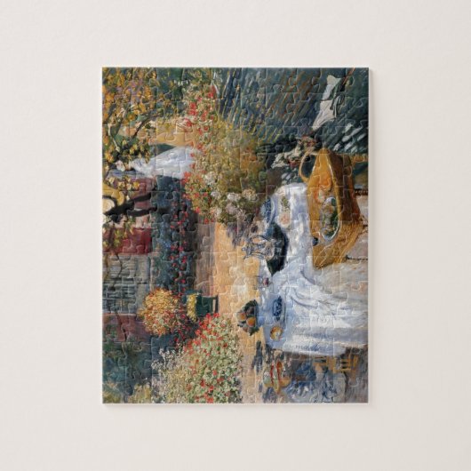 Das Mittagessen von Claude Monet Puzzle (Vertikal)