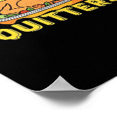 Das Mittagessen wird am Erntedank serviert. Poster (Ecke)