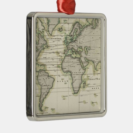 Das mittlere Barometer Ornament Aus Metall (Rechts)