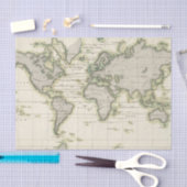 Das mittlere Barometer Seidenpapier (Handwerk)