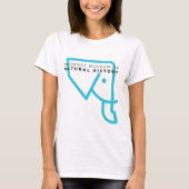 Das MMNH der Frauen Größengleichelefant-T - Shirt (Vorderseite)