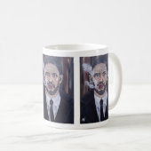 Das Mobster-Gemälde von Alfred Fox Kaffeetasse (VorderseiteRechts)