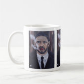 Das Mobster-Gemälde von Alfred Fox Kaffeetasse (Links)
