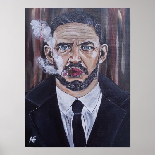 Das Mobster-Gemälde von Alfred Fox Poster (Vorne)