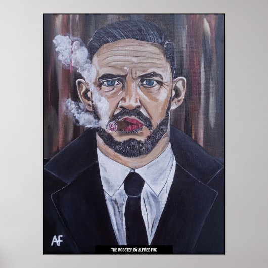 Das Mobster-Gemälde von Alfred Fox Poster (Vorne)