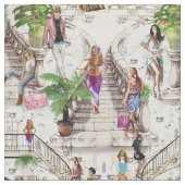 Das Modedesigner-Hintergrundbild Stoff (Nahaufnahme)