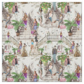 Das Modedesigner-Hintergrundbild Stoff (Muster)