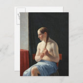 Das Modell, 1839 Postkarte (Vorne/Hinten)