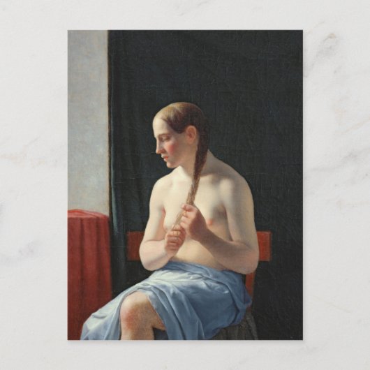 Das Modell, 1839 Postkarte (Vorderseite)