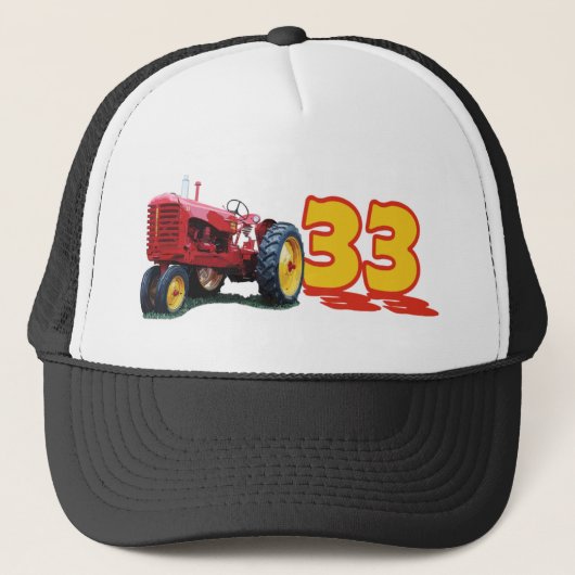 Das Modell 33 Truckerkappe (Vorderseite)