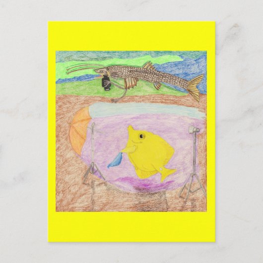 Das Modell des "Einsteckens" Postkarte (Vorderseite)