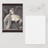 Das Modell Mitteilungskarte (Vorne/Hinten)