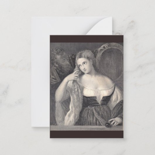 Das Modell Mitteilungskarte (Vorderseite)