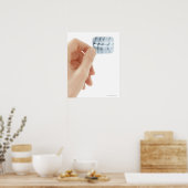 DAS MODELL WURDE FREIGEGEBEN. Zahnröntgen. Poster (Küche)