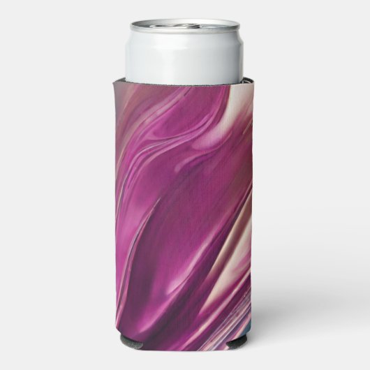 Das moderne Abstrakte Chillin- Selters Dosenkühler (Seltzer Rückseite)