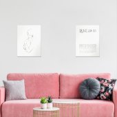 Das moderne Baby Jesus und Mary Luke Bibelverse Bilderwand Sets (Wohnzimmer)