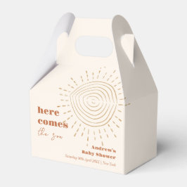Das moderne Boho kommt hier zur Son Baby Dusche Geschenkschachtel