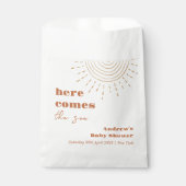 Das moderne Boho kommt hier zur Son Baby Dusche Geschenktütchen (Vorderseite)