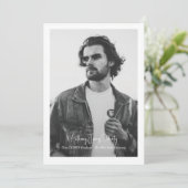 Das moderne Design des Fotos grenzt an Ankündigung (Stehend Vorderseite)