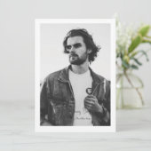 Das moderne Design des Fotos grenzt an Ankündigung (Stehend Vorderseite)