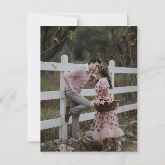 Das moderne FOTO Rette Dates Pampas Grass Tropical (Rückseite)