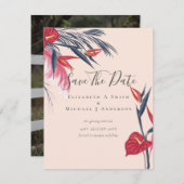 Das moderne FOTO Rette Dates Pampas Grass Tropical (Vorne/Hinten)