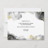 Das moderne Gold wird meine Einladung sein? (Rückseite)