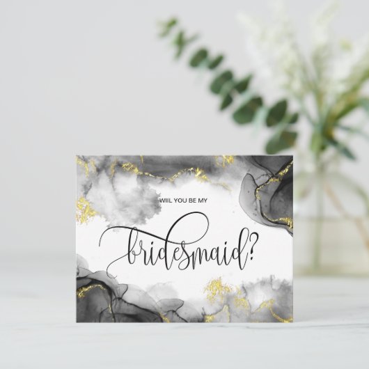 Das moderne Gold wird meine Einladung sein? (Stehend Vorderseite)