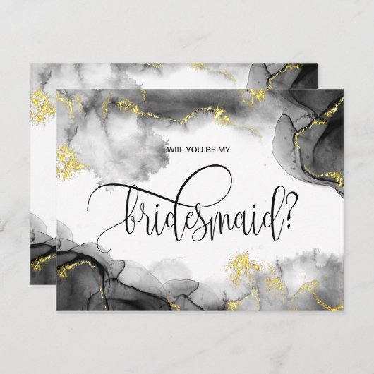 Das moderne Gold wird meine Einladung sein? (Vorne/Hinten)