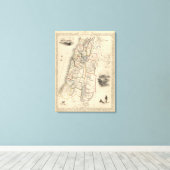 Das moderne Palästina Leinwanddruck (Insitu (Holzboden))