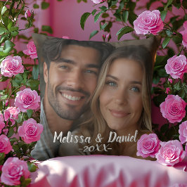 Das moderne Personalisierte Foto Valentine Kissen