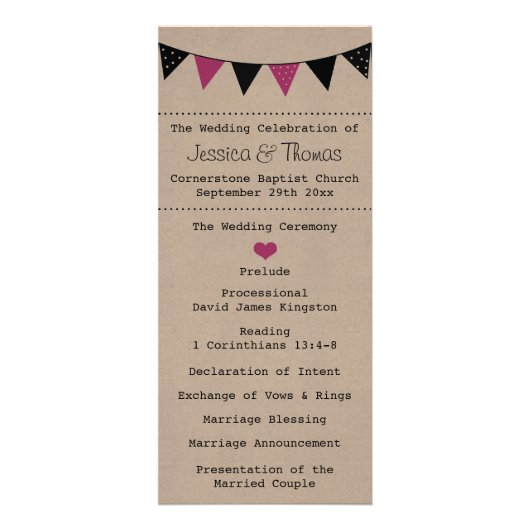 Das moderne Programm der rosafarbenen Hochzeitskol (Vorne)