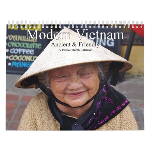 Das moderne Vietnam alt und freundlich Kalender (Titelbild)