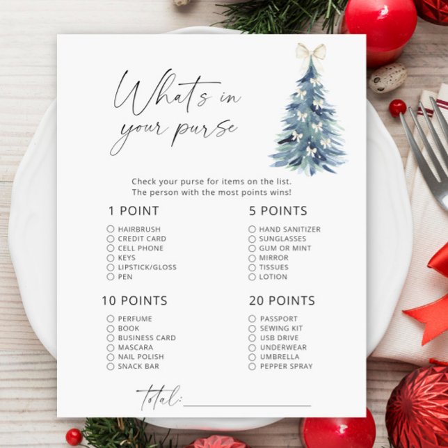 Das moderne Winterbaum-Spiel Was steckt in der Han (Von Creator hochgeladen)