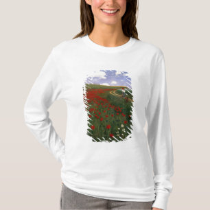 Das Mohnblumen-Feld T-Shirt