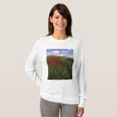Das Mohnblumen-Feld T-Shirt (Vorne ganz)